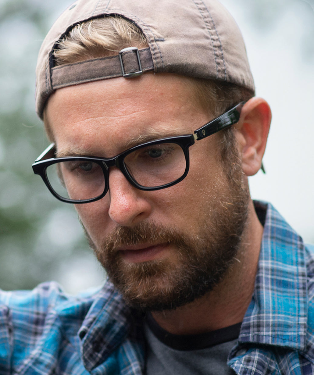 Listening to music and audiobooks through Vue open-ear audio glasses