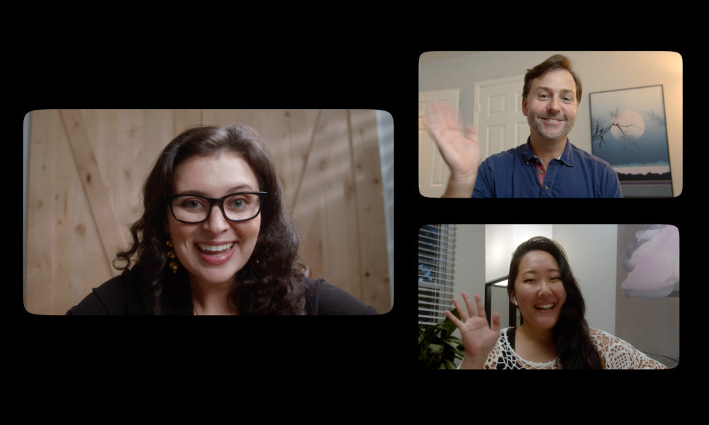 Using Vue glasses for video calls and meetings